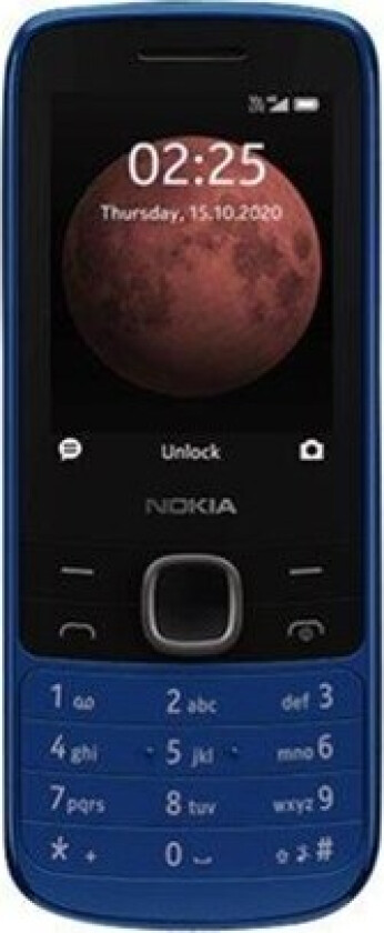 225 4G - blue - 4G feature phone - 128 MB - GSM