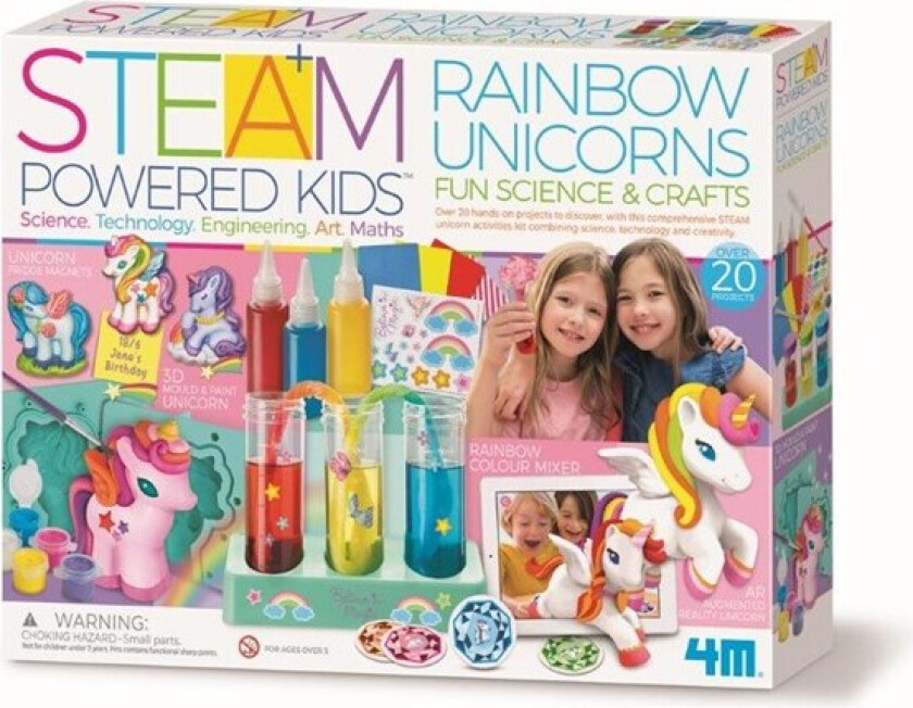 Bilde av STEAM POWERED KIDS / Rainbow Color Unicorn Science