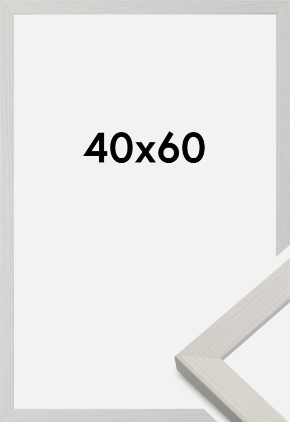 Ramme Fiorito Hvit 40x60 Cm