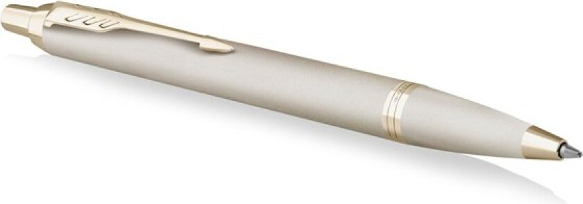 Bilde av IM monokrom kulepenn | Champagnefinish og trim | Middels punkt | Blått blekk | Gaveeske