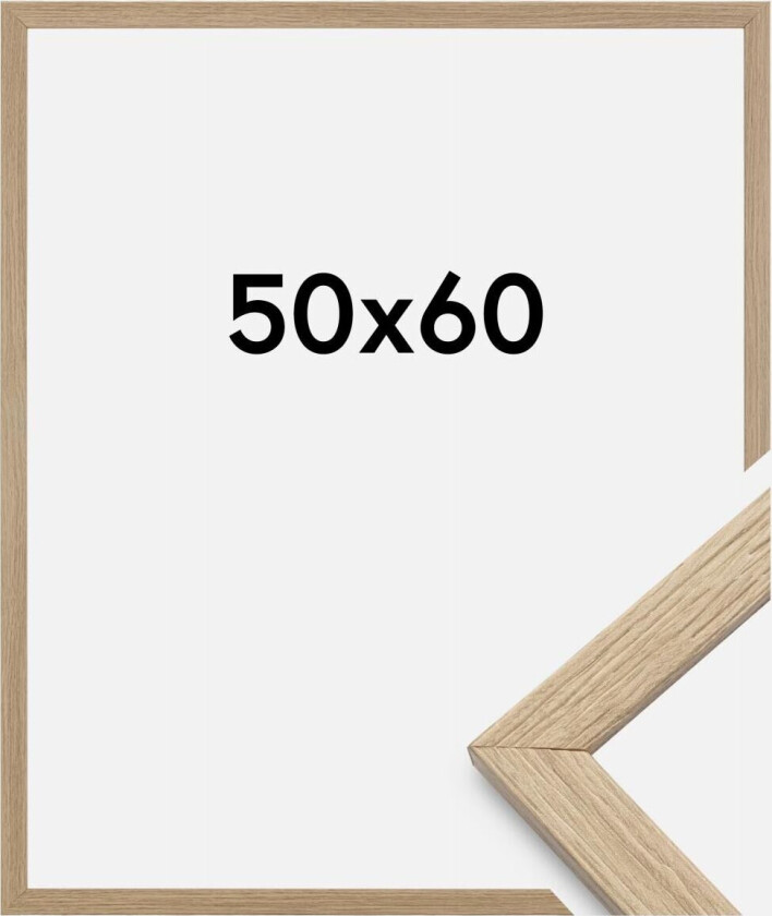 Ramme Stilren Akrylglass Eik 50x60 Cm