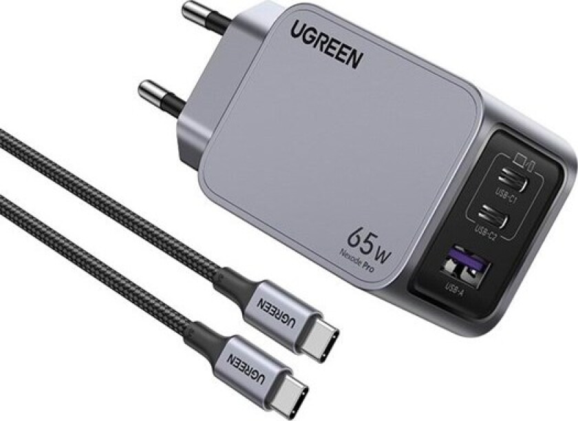 Nexode Pro 65w 3-Port Gan Fast Charger