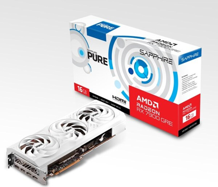 Radeon RX 7900 GRE Pure - 16GB GDDR6 RAM - Grafikkort