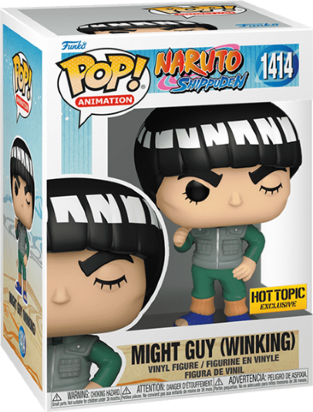 - NARUTO SHIPPUDEN POP! MIGHT GUY WINKING - Figur