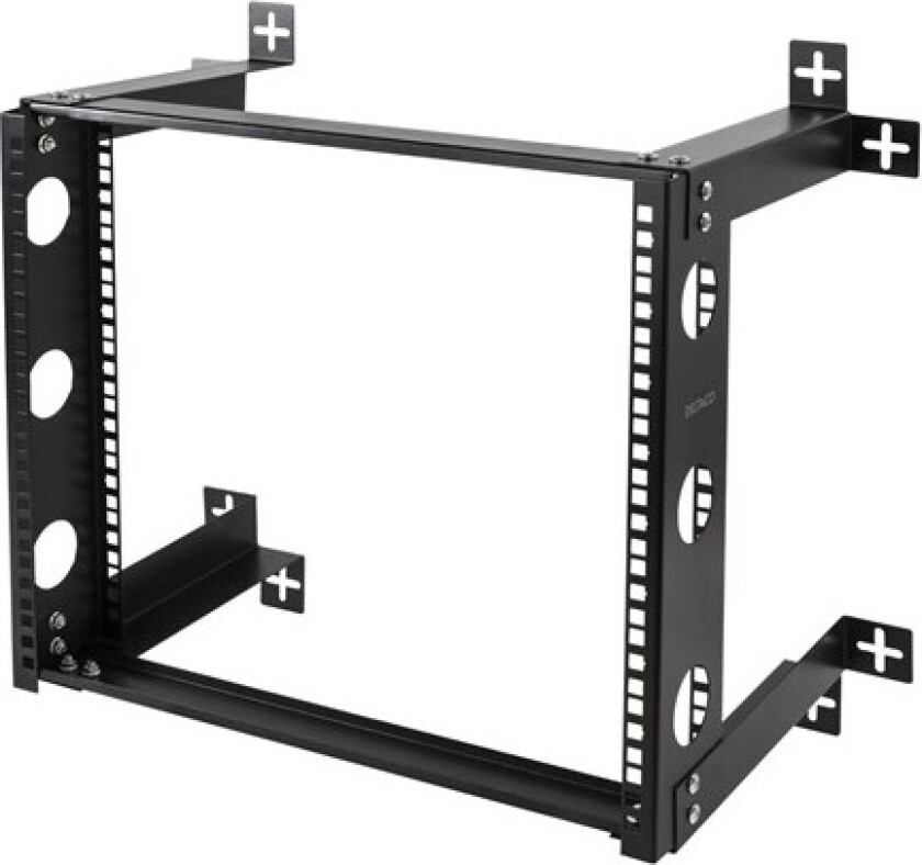19-DTSR0509 19" wall mount 9U 50kg load steel mounting kit black