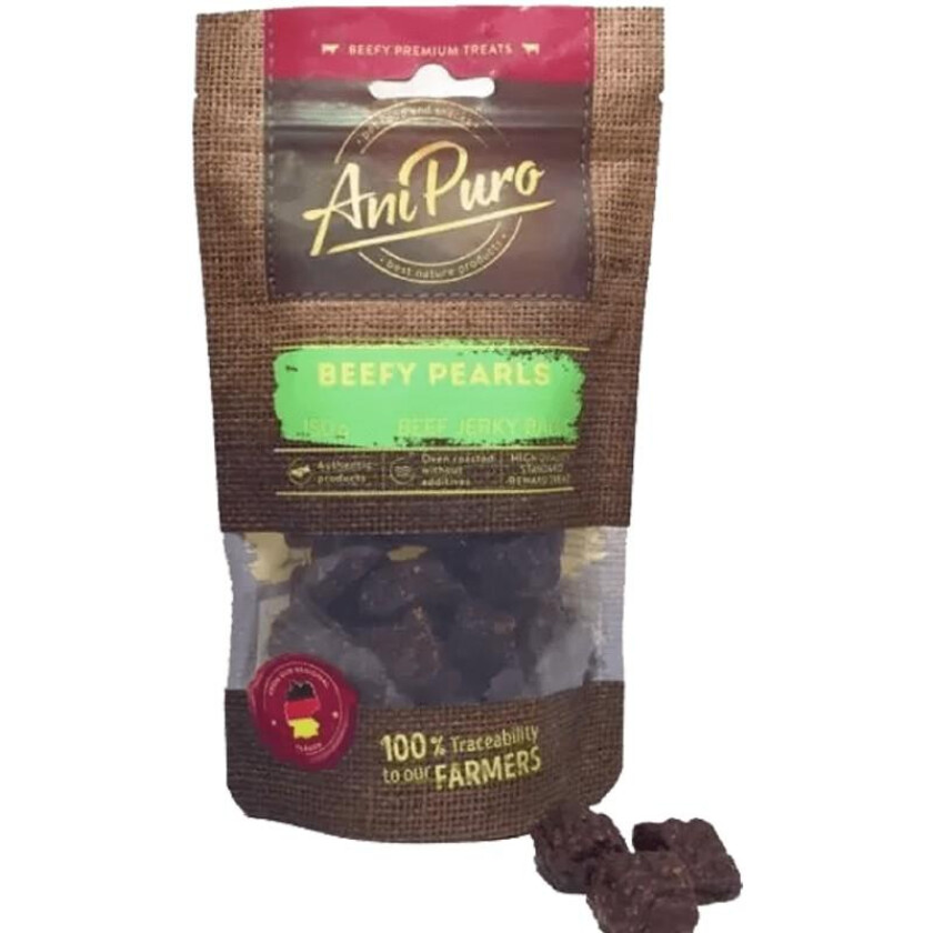 Beefy Pearls Godbiter til hund 150 g