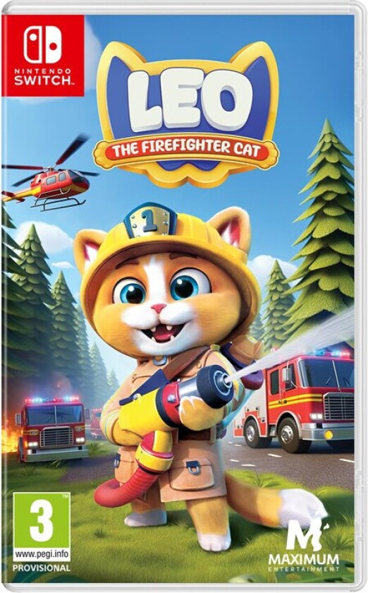 Leo the Firefighter Cat (Release TBA) - Nintendo Switch - Eventyr