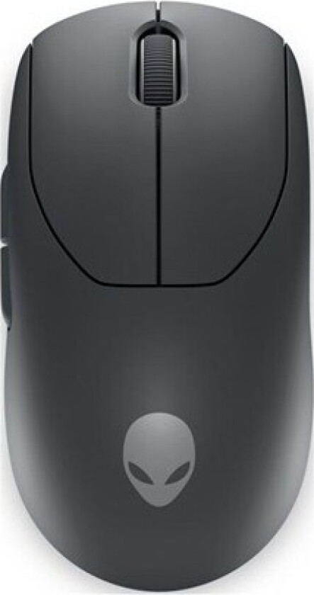 Alienware Pro Wireless Gaming Mouse - mouse - USB 2.4 GHz - Dark Side of the Moon - Mus - Optisk - 6 - Svart