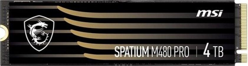 Spatium M480 PRO SSD - 4TB - Uten varmespreder - M.2 2280 - PCIe 4.0