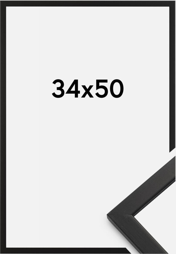 Ramme Edsbyn Akrylglass Svart 34x50 Cm