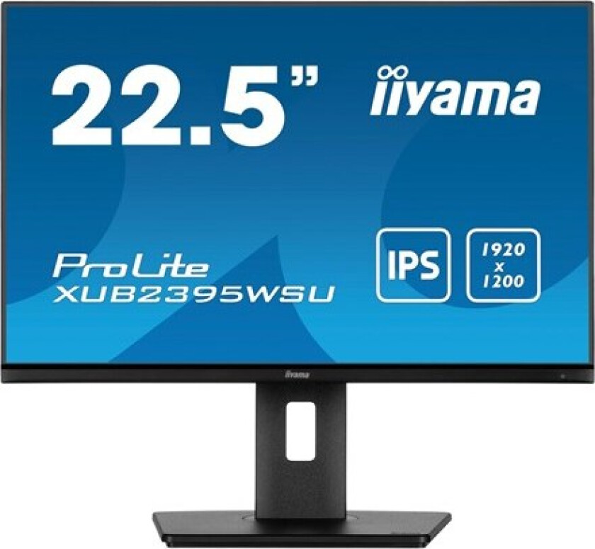 23" iiyama ProLite XUB2395WSU-B5 - LED monitor - 23" - 4 ms - Skjerm