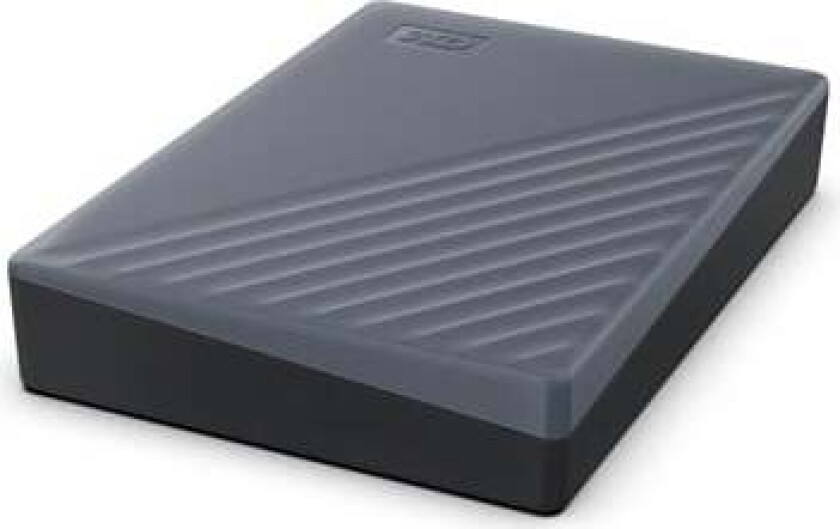 My Passport BRMD0050BGY-WESN - hard drive - 5 TB - USB 3.2 Gen 1 - Ekstern Harddisk - 5TB - Grå