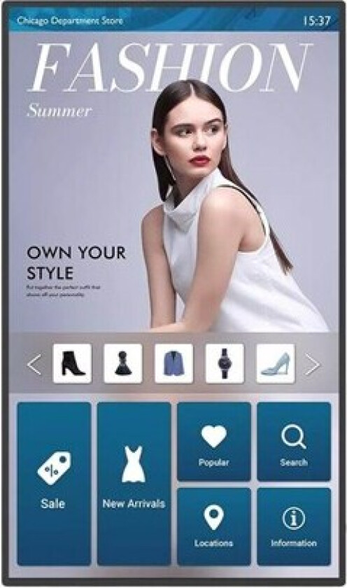 Prosjektor IL5501 55" LED-backlit LCD display - 4K - for digital signage