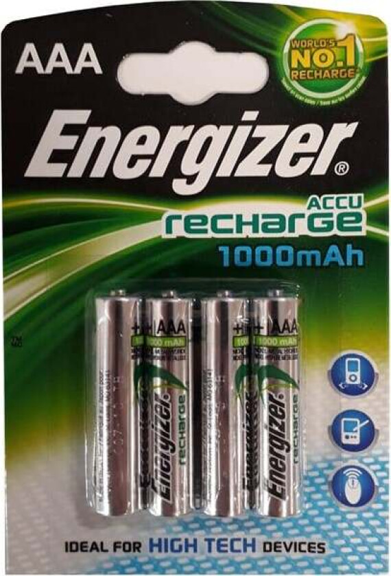 HR03 battery - 4 x AAA - NiMH