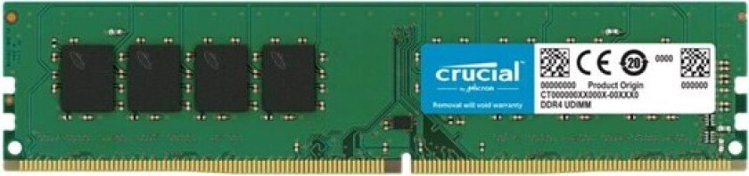 - DDR4 - module - 32 GB - DIMM 288-pin - 3200 MHz / PC4-25600 - unbuffered