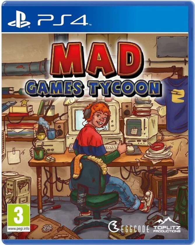 Mad Games Tycoon - Sony PlayStation 4 - Strategi