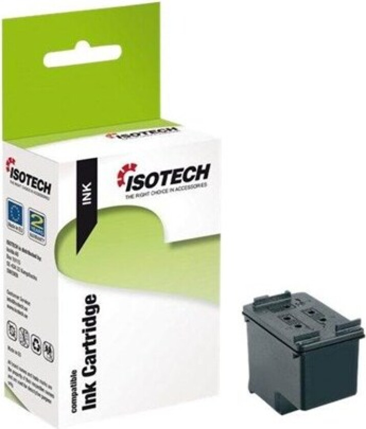 - black - compatible - ink cartridge (alternative for: HP 336) - Blekkpatron Svart