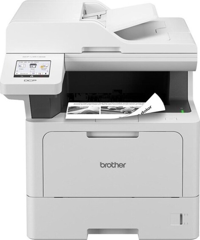 MFC-L5710DN Mono Laser All in One Laserskriver Multifunksjon med faks - Sort/hvit - Laser