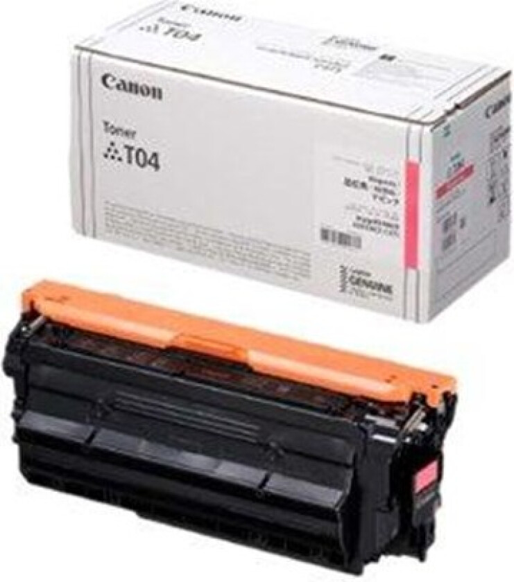 T04 - magenta - original - toner cartridge - Laser toner Rød