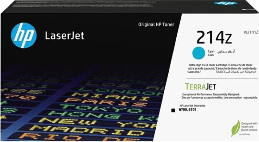 214Z - Laser toner Blå