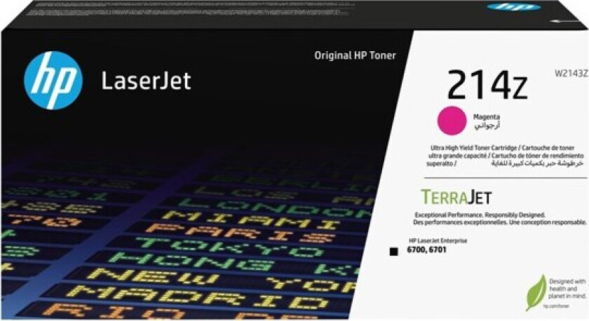 214Z - Laser toner Rød