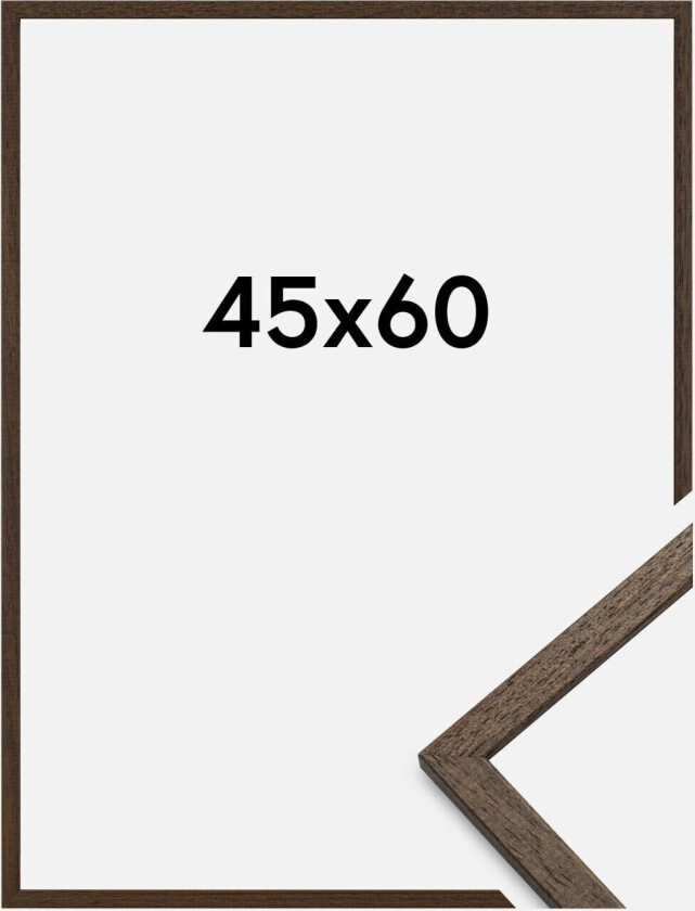 Ramme Edsbyn Akrylglass Valnøtt 45x60 Cm