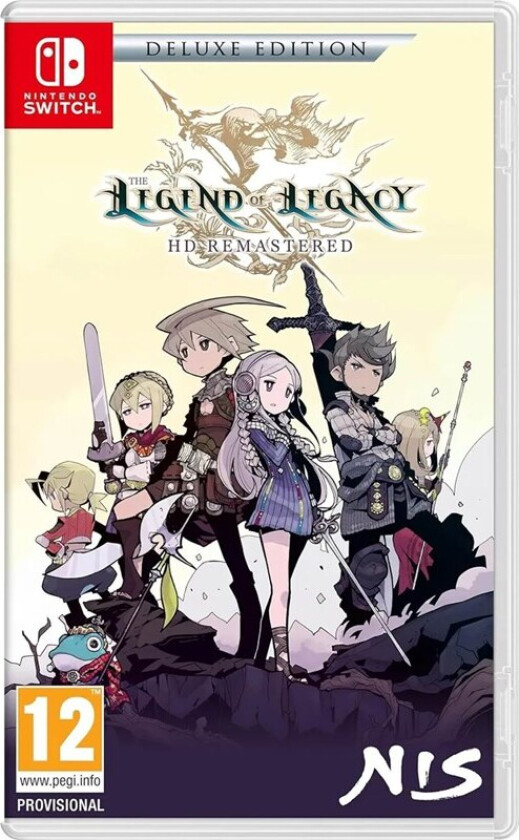 The Legend of Legacy HD Remastered (Deluxe Edition) - Nintendo Switch - RPG