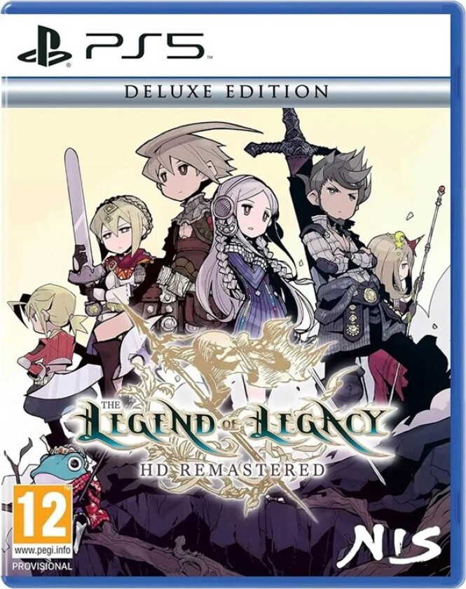 The Legend of Legacy HD Remastered (Deluxe Edition) - Sony PlayStation 5 - RPG