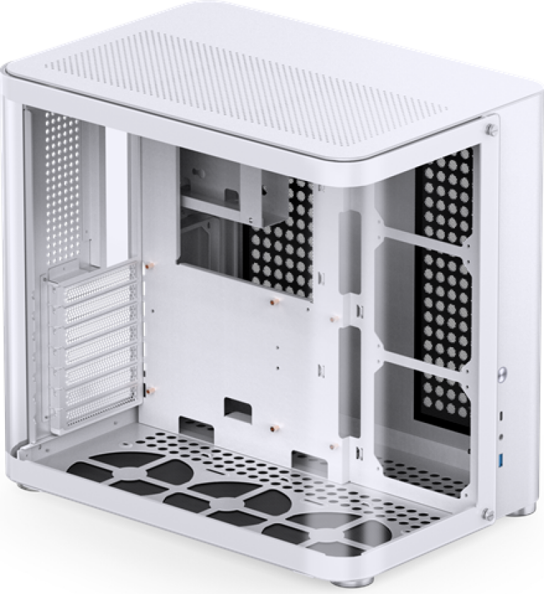 TK-2 2.0 - White - Kabinett - Miditower - Hvit