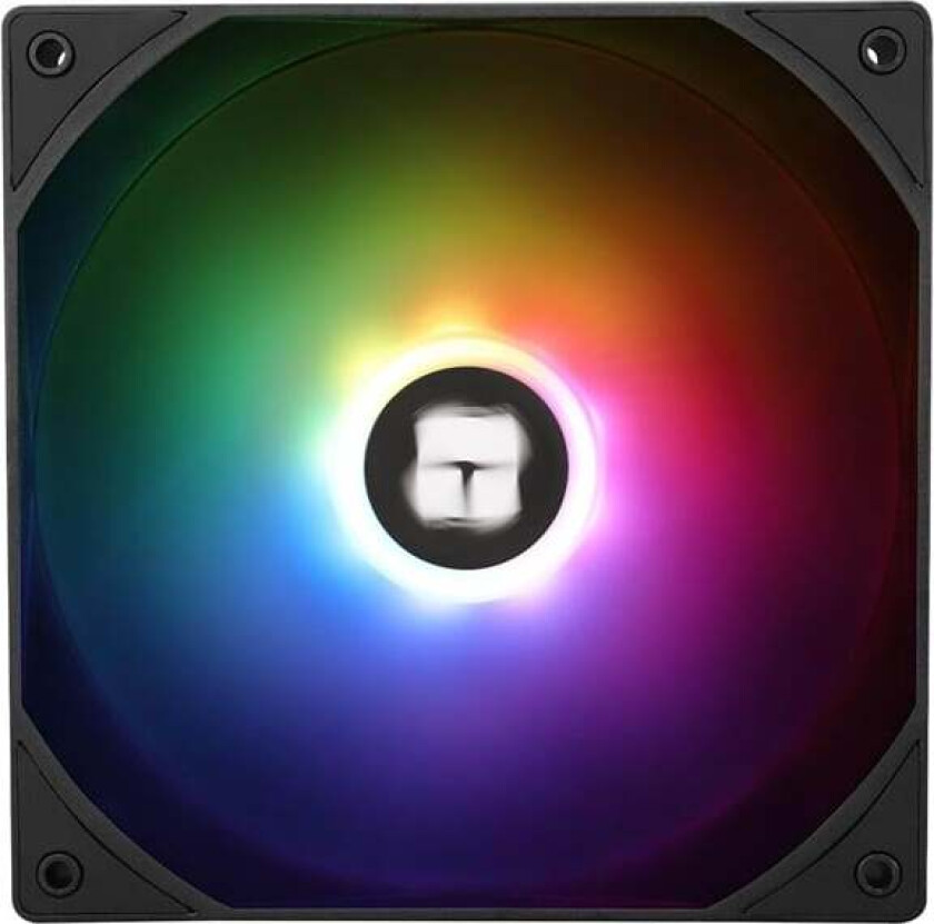 TL-C14C-S ARGB - Black - Kabinettvifte - 140mm - Svart med RGB LED-lys - 26 dBA