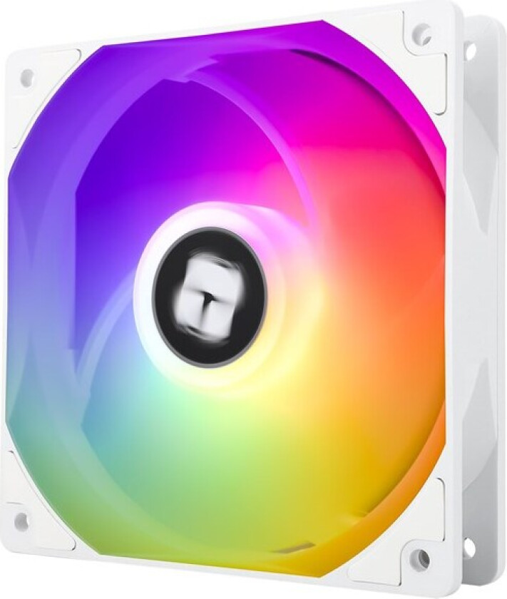 TL-C12CW-S ARGB - White - Kabinettvifte - 120mm - Hvit med RGB-lys - 26 dBA