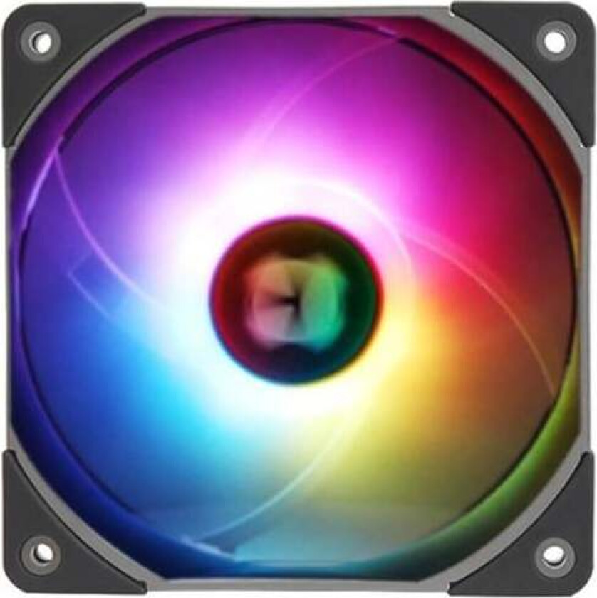 TL-C12015S ARGB - Kabinettvifte - 120mm - Svart med RGB LED-lys - 24 dBA