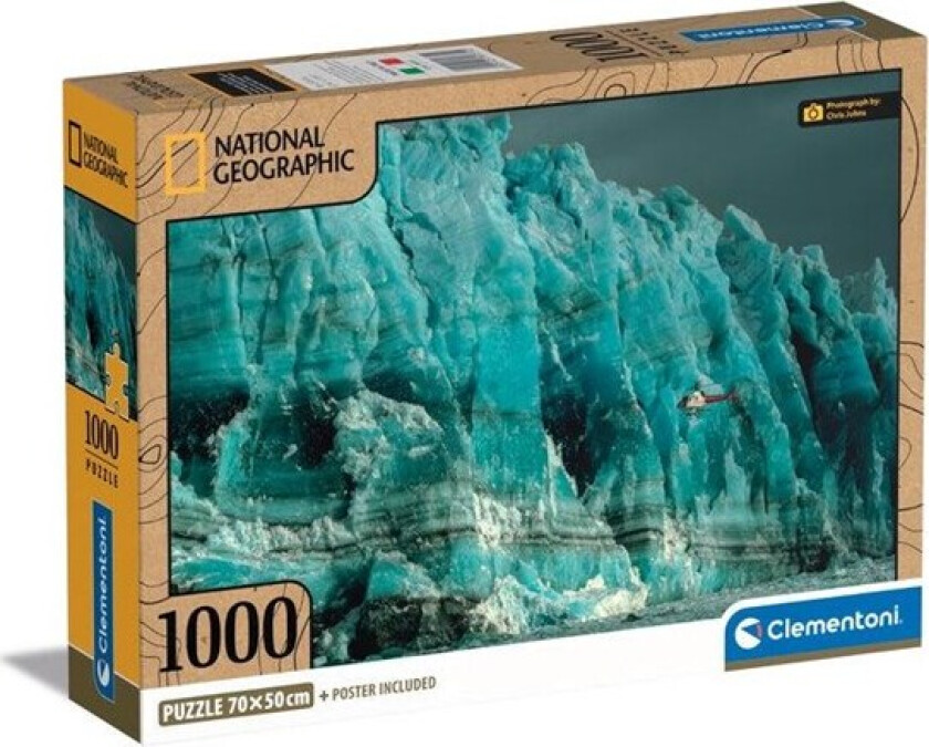 Jigsaw Puzzle National Geographics - Glacier 1000 pcs. Gulv