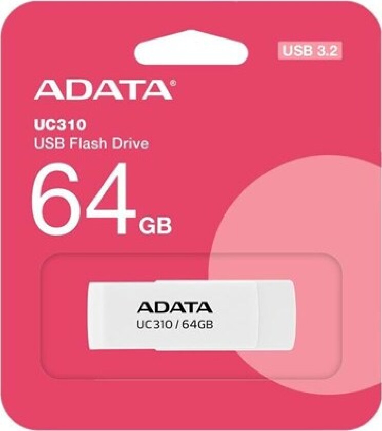 ADATA UC310 - USB flash drive - 64 GB - 64GB - Minnepenn