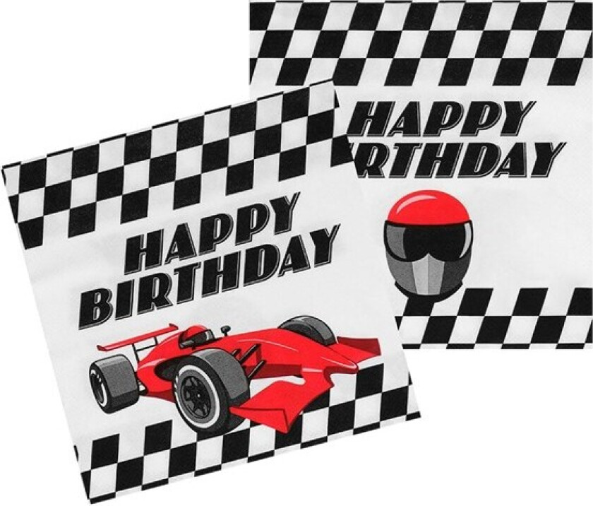 Napkins Racing 20pcs.