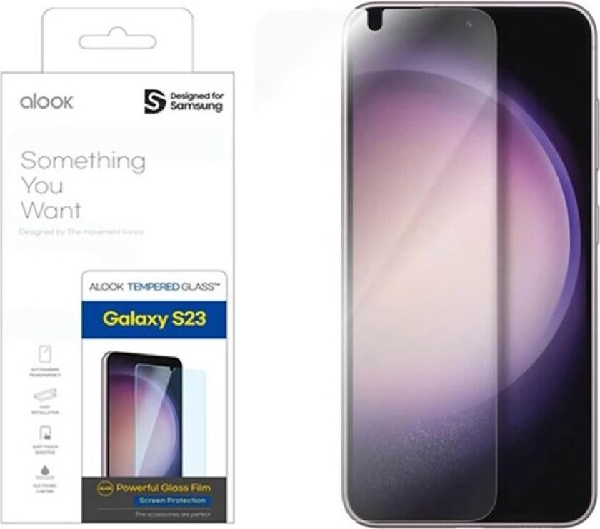 Alook Tempered Glass for Galaxy S23