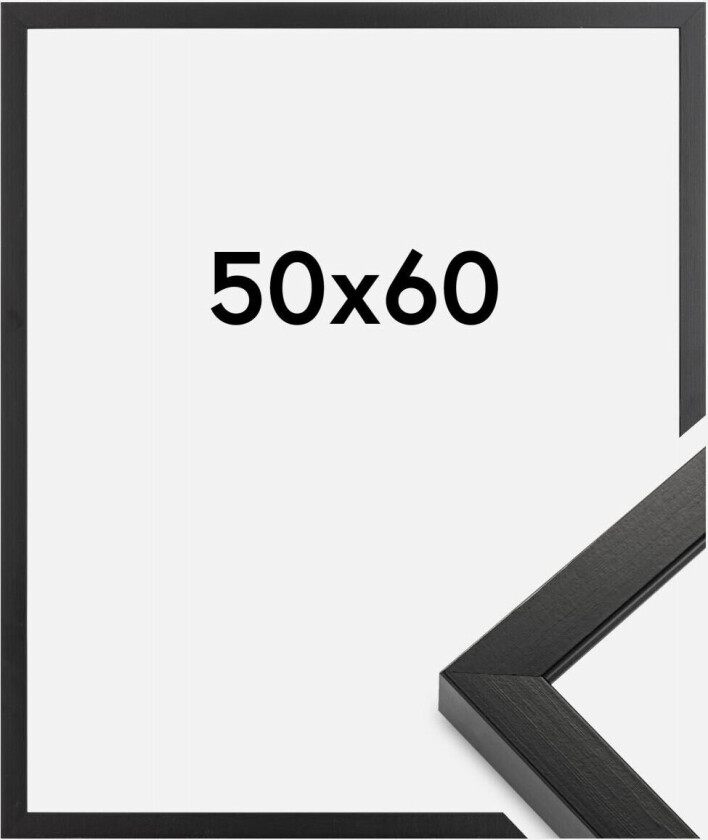 Ramme Amanda Box Svart 50x60 Cm