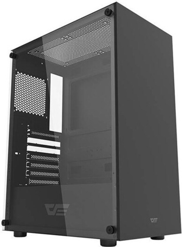 Computer case DK100 (black) - Kabinett - Svart