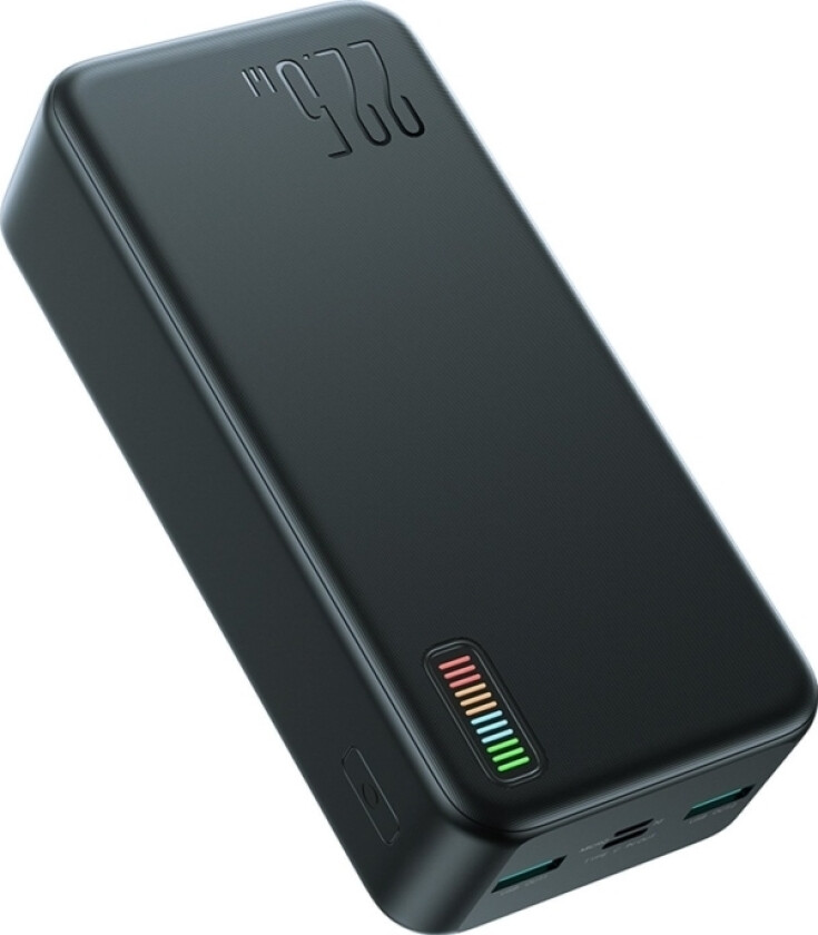 Power Bank Dazzling 22.5W 30000mAh JR-QP196 (black) Nødlader - Svart - 30000 mAh