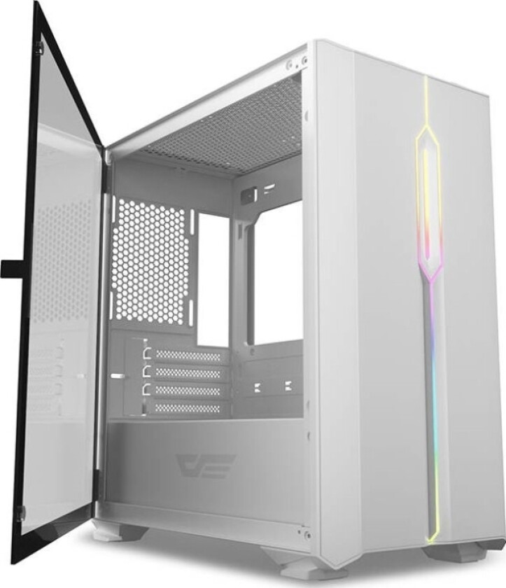 Computer case DLM23 LED (white) - Kabinett - Minitower - Hvit