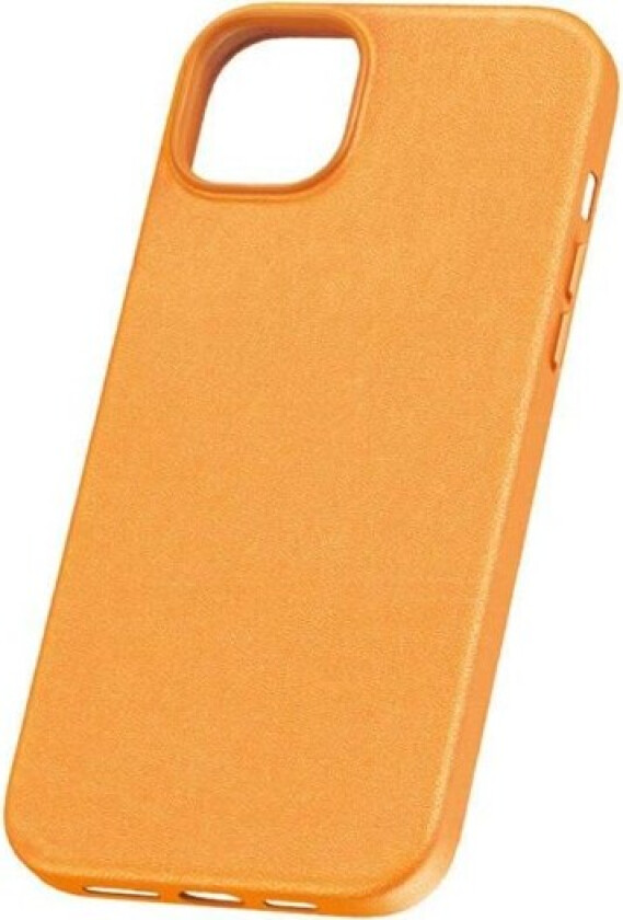 Phone Case for iPhone 15 Plus Fauxther Series (Orange)