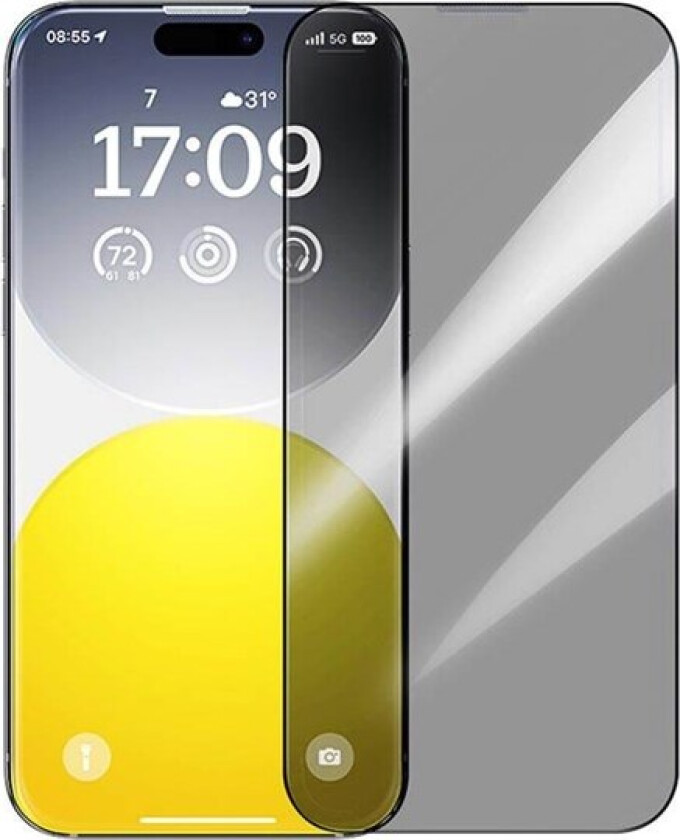 Privacy Protection Tempered Glass Sapphire iPhone 15 ProMax