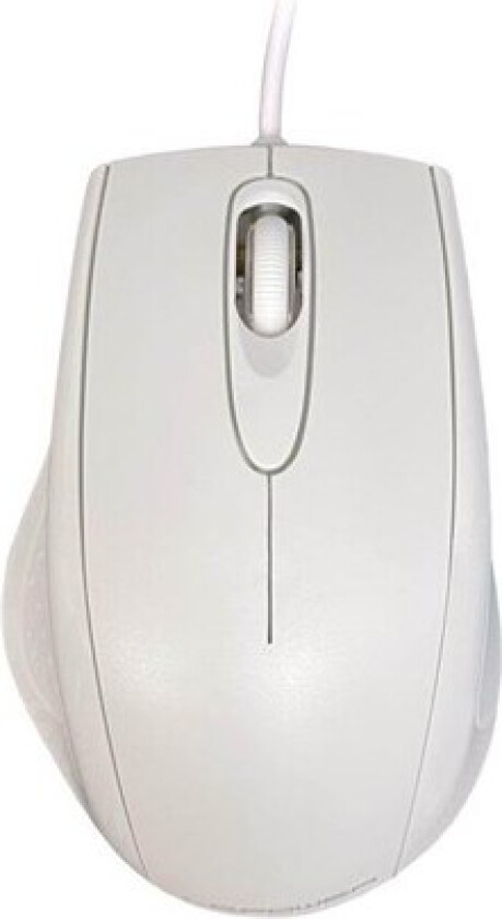 m710W - mouse - USB - white - Mus - Optisk - 3 knapper - Hvit
