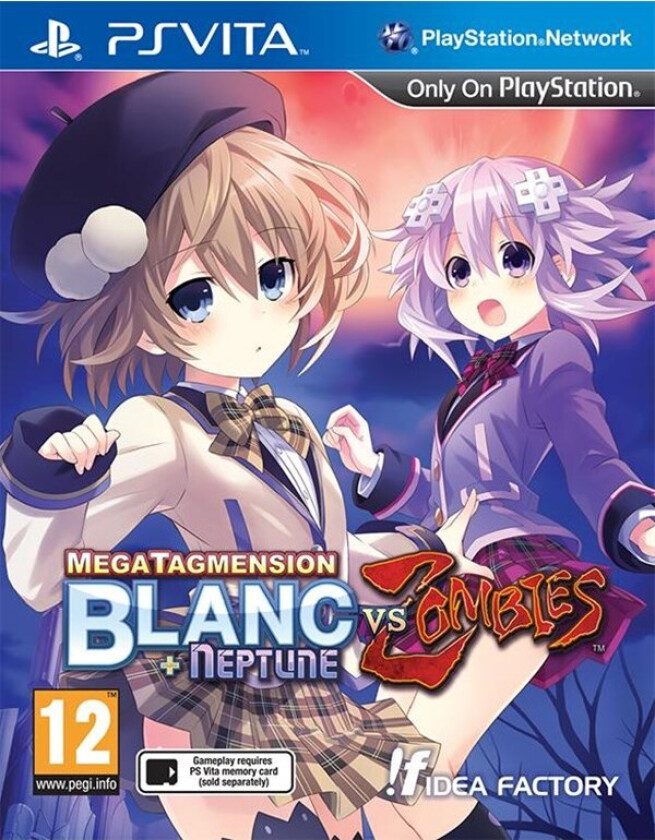 MegaTagmension Blanc + Neptune VS Zombies - Sony PlayStation Vita - RPG