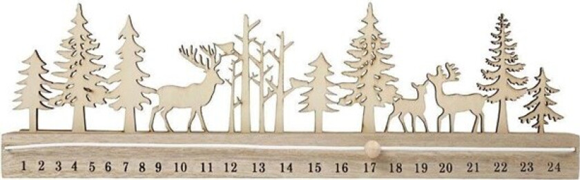Decorate your own Wooden Advent Calendar
