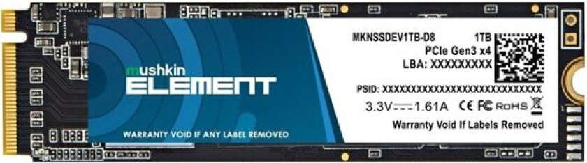 ELEMENT - SSD - 1 TB - PCIe 3.0 x4 (NVMe)