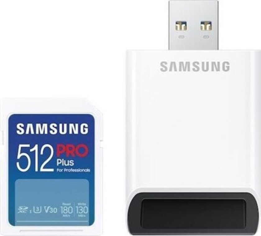 PRO Plus SD + USB Card Reader - 180MB/s - 512GB