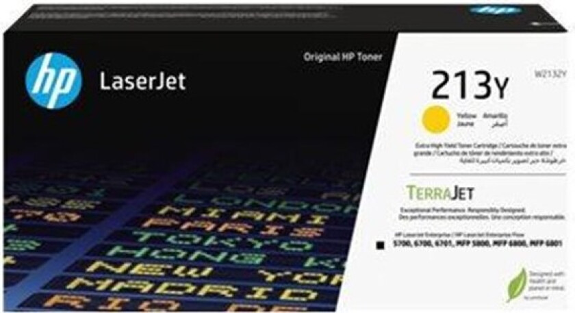 Bilde av 213Y / W2132Y - Yellow Toner - Extra High Yield - Laser toner Yellow