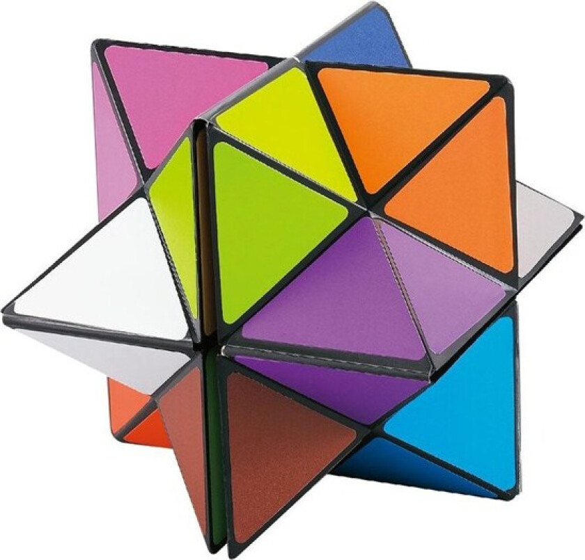 Clown Magic Puzzle Cube 2-in-1 3D Puslespill