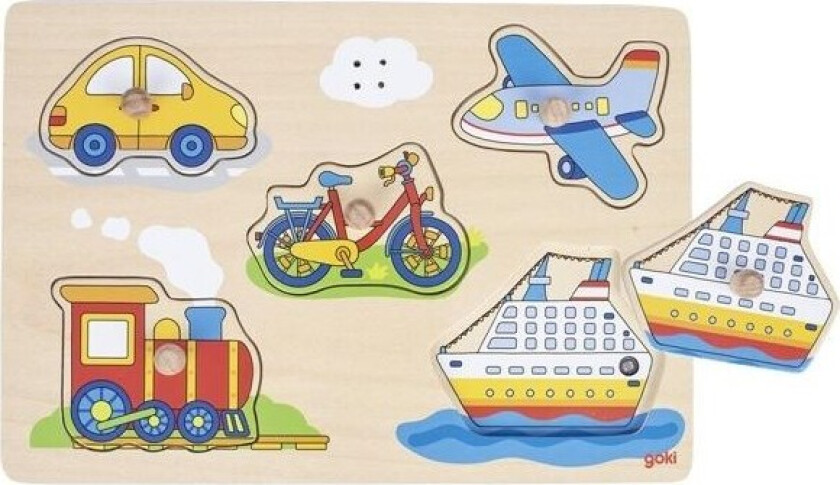 Bubble Puzzle Vehicles with Sound 5pcs. Tre